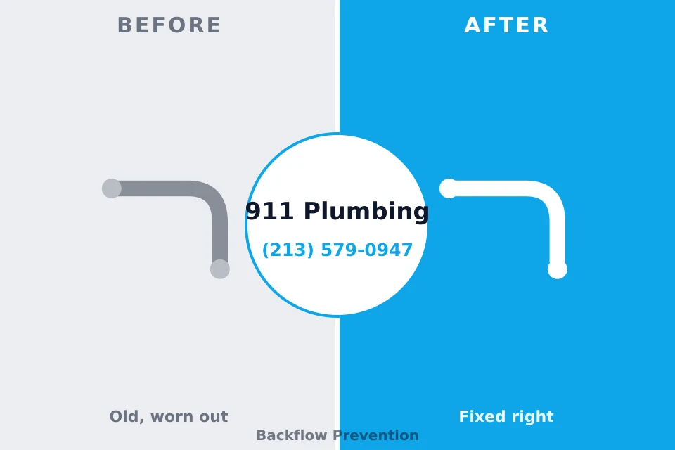 Before and after: plumbing company Fountain, CO
